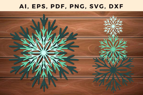 3D Christmas Snowflake: A Laser Cutting Graphic for Winter Amp Creations