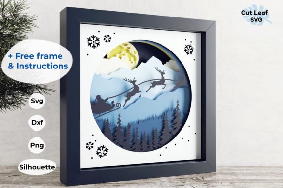 3D Santa Shadow Box Review: A Festive Embroidery Design for Real Projects