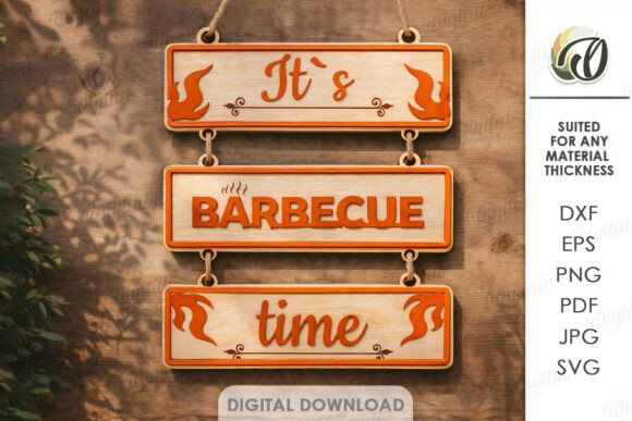 3D Summer Wall Decor Laser Cut: A Versatile Graphic Design Asset for Signs and Branding