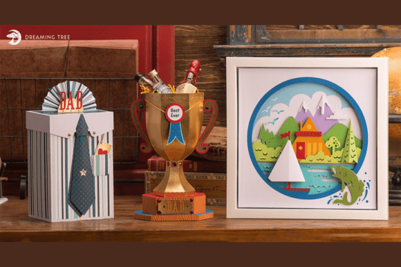 3D SVG Designs for Father’s Day Branding Projects