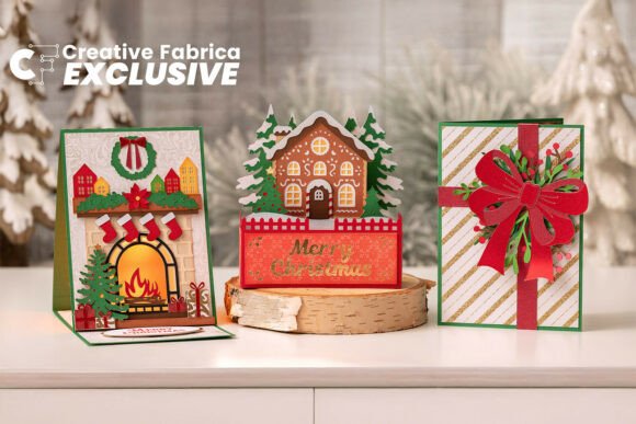 Cozy Christmas SVG Bundle for 3D Crafts
