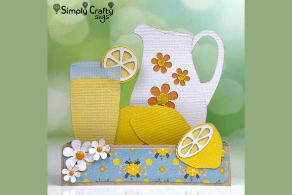 Fresh Lemonade Card SVG: The Ultimate Summer 3D SVG for Crafters