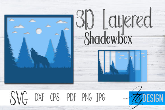 Shadowbox Nature 3: A Detailed 3D Layered SVG Review