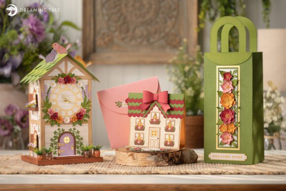 Spring Delights 3D SVG: A Seasonal Graphic Design Asset for Crafters