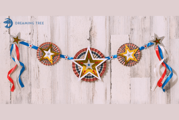 Stars Stripes Banner SVG: A 3D SVG Independence Day Review